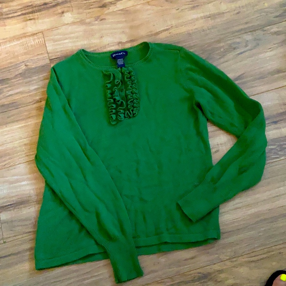 Green sweater